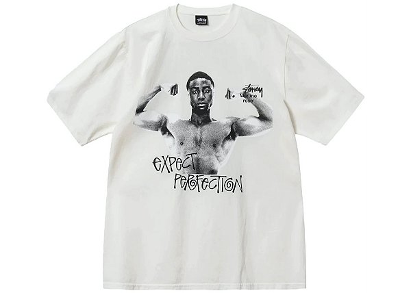 Stussy x Martine Rose Camiseta Stand Firm Pigment Dyed Natural