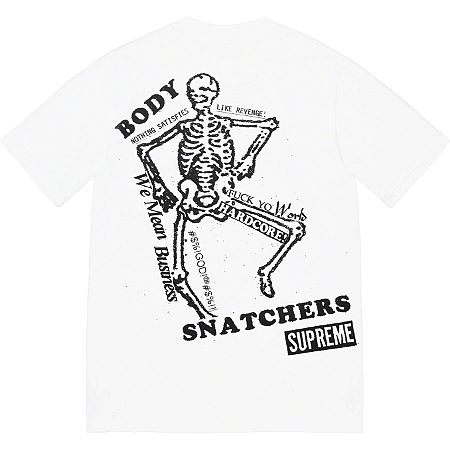 Supreme Camiseta Body Snatchers Branca