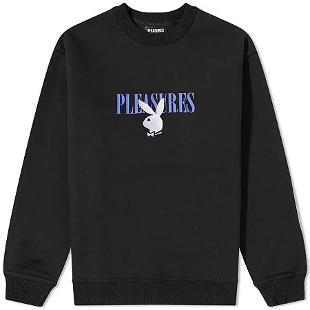 Pleasures x Playboy Moletom Bunny Logo Preta