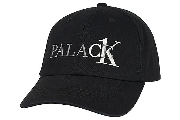 Palace x Calvin Klein Boné 6 Panel Preto