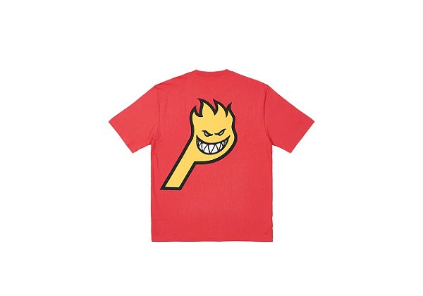 Palace x Spitfire Camiseta P-Head Vermelha