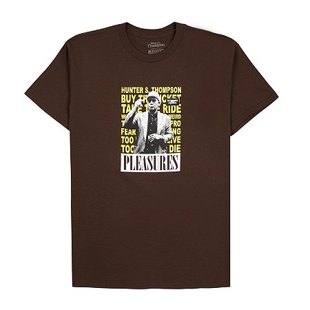 Pleasures Camiseta No Smoking Marrom