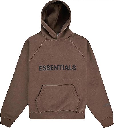 Fear of God Essentials Moletom Applique Logo Rain Drum