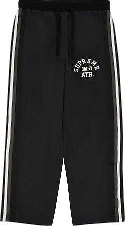 Supreme Calça Appliqué Hooded Track Preta