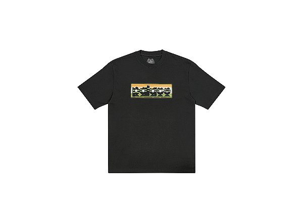 Palace Camiseta Brush Preta
