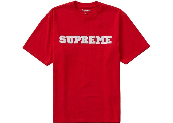 Supreme Camiseta Collegiate S/S Vermelha