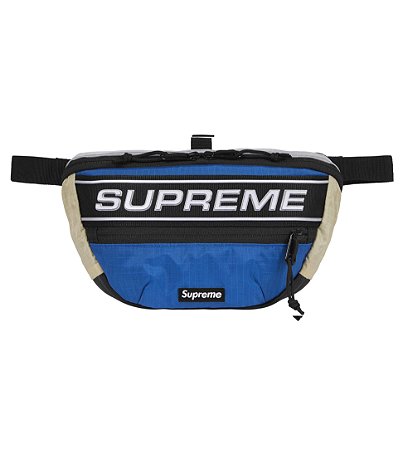 Supreme Logo Waist Bag Azul - FW23