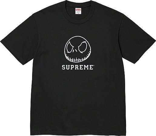 Supreme Camiseta Skeleton Preta