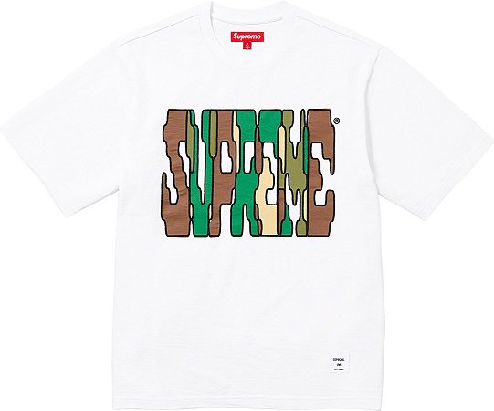 Supreme Camiseta Digi Branca