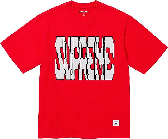 Supreme Camiseta Digi Vermelha