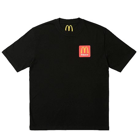 Palace x McDonald's Camiseta Description II Preta