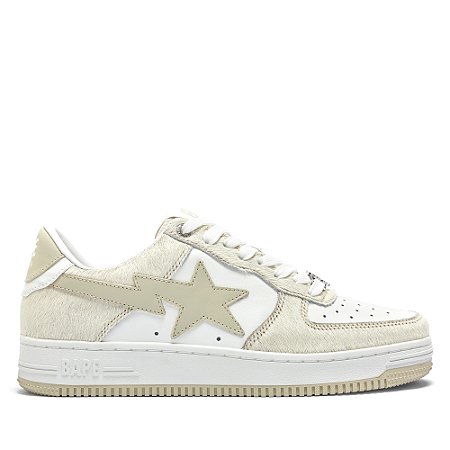 A Bathing Ape Tenis Bape Sta #1 M1 Beige
