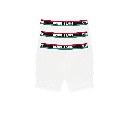 Denim Tears Cueca Boxer Branca