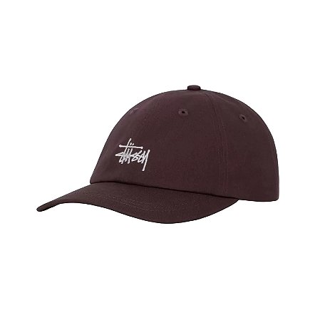 Stussy Boné Basic Stock Low Pro 'Chocolate'