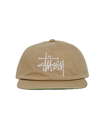 Stussy Boné Mid-Depth Basic 'Khaki'
