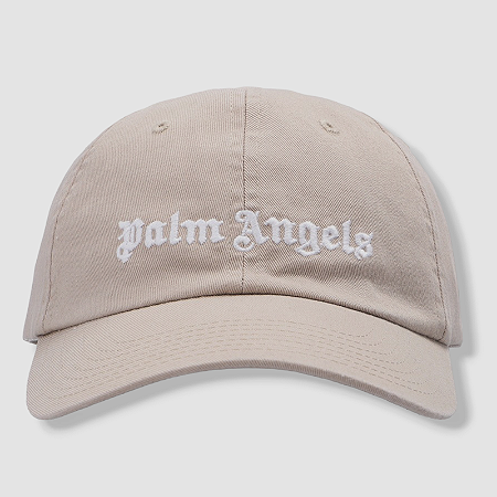 Palm Angels Classic Logo Cap Beige/White - Loro - Itens Exclusivos e  Limitados