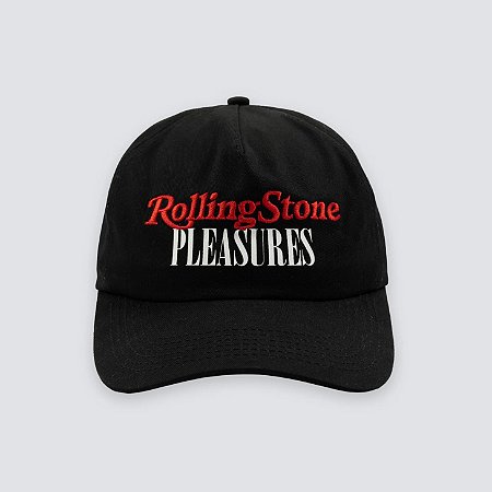 Pleasures x Rolling Stone Boné Preto