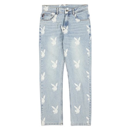 Pleasures x Playboy Calça Scatter Clara
