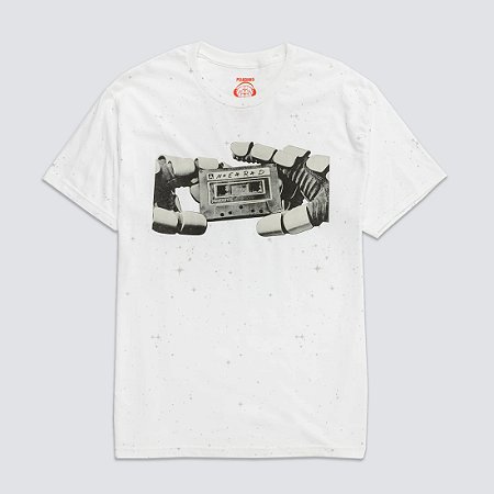 Pleasures x N.E.R.D. Camiseta Space Branca