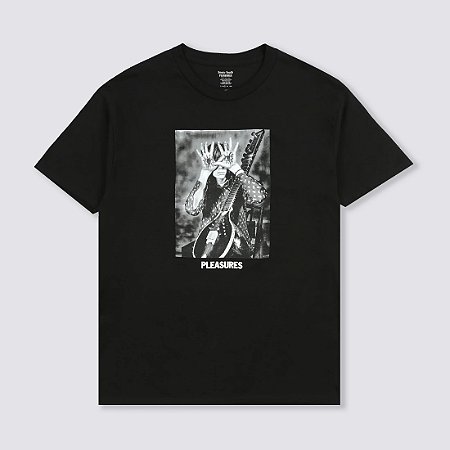 Pleasures Camiseta Star Power Preta