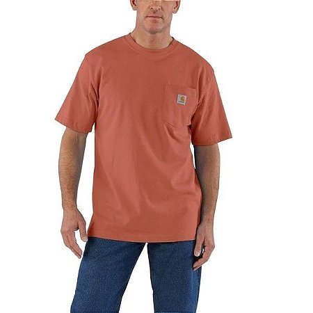 Carhartt Camiseta K87 Terracota