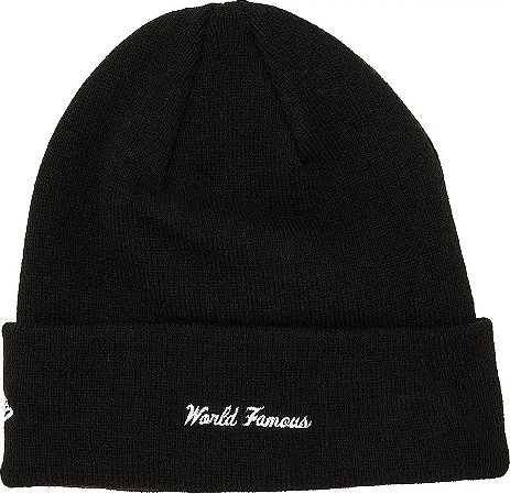 【絶品】 Exclusivos Itens - Loro - Black (FW23) Beanie Logo Box Era New Supreme e Limitados 帽子