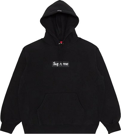 Supreme Moletom Box Logo (FW23) Preto