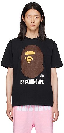 Bape Camiseta Big Ape Head Preta