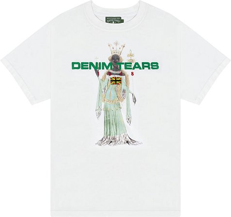 Denim Tears Camiseta Queen of Sheba (FW23) Branca