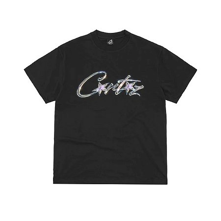 Corteiz Camiseta Chrome Allstarz Preta