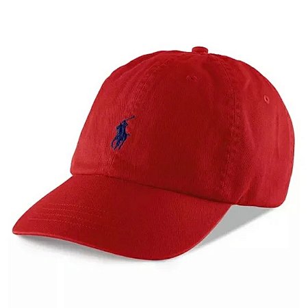 Polo Ralph Lauren Boné Core Classic Sport Vermelho