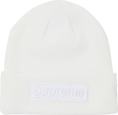 Supreme x New Era Touca Box Logo Branca
