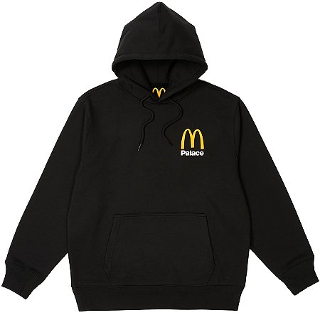 Palace x McDonald's Moletom Logo Preta