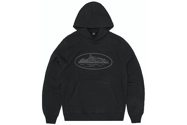 Corteiz Moletom Alcatraz V2 Preta