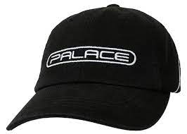 Palace Boné Fader Denim 6-Panel Preta