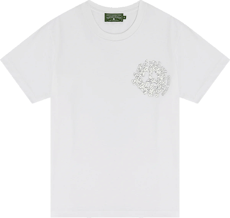 Denim Tears Camiseta Denim University Branca