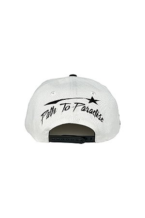Hellstar Boné Shark Teeth Preto e Branco
