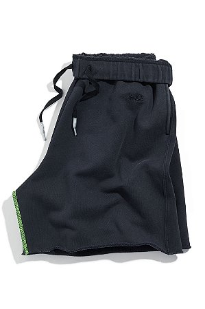 Heron Preston x H&M Bermuda Moletom Preta