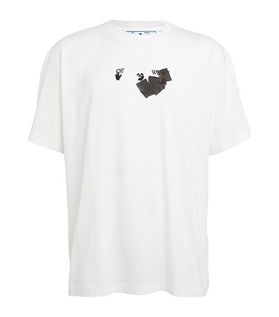 Off-White Camiseta Jumbo Marker Branca