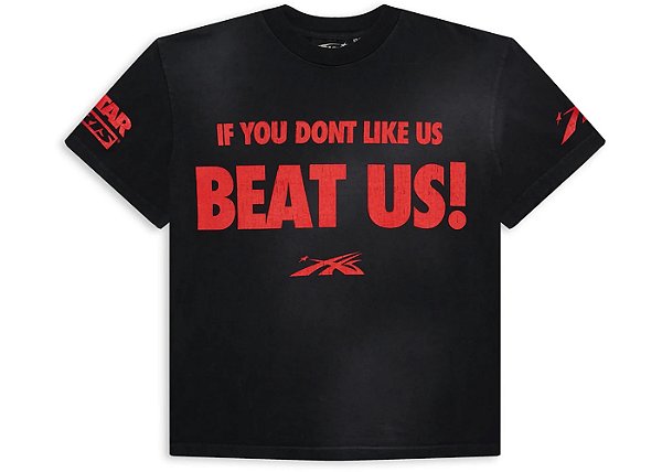 Hellstar Camiseta Beat Us! Preta
