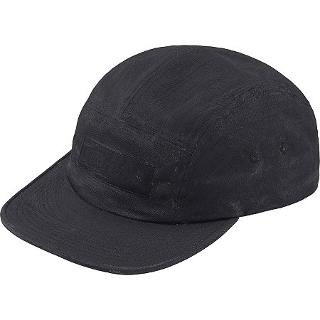 Supreme x MM6 Maison Margiela Boné Painted Camp Preto