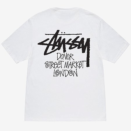 Stussy x DSM Camiseta London Branca