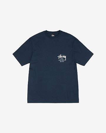 Stussy x DSM Camiseta London Azul Marinho