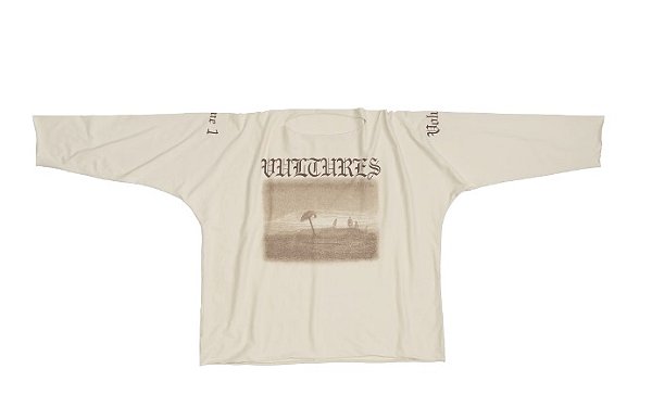 Yeezy Vultures Long T White - Loro - Itens Exclusivos e Yeezy Vultures Long T White - Loro - Itens Exclusivos e