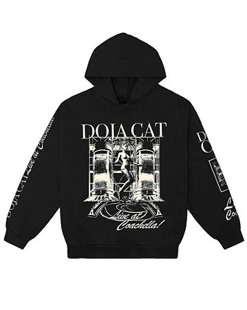 Doja Cat Moletom Doja Live! At Coachella Preto