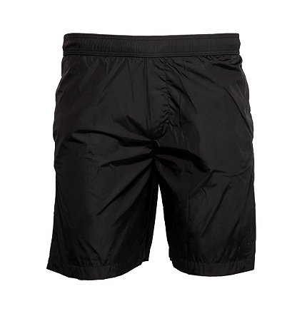 Moncler Short Swim Trunks Preta