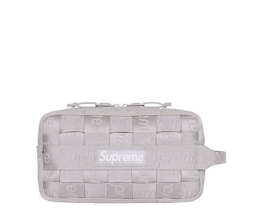 Supreme Utility Bag Woven Silver (SS24)