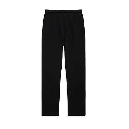 Hellstar Calça Moletom Sports Future Flame Relaxed Fit Preta