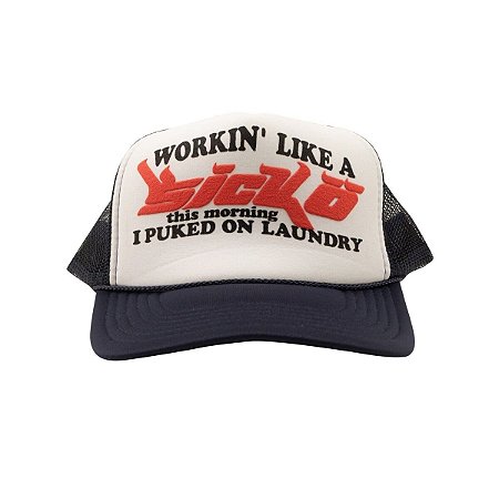 Sicko Laundry Trucker Hat - Loro - Itens Exclusivos e Limitados