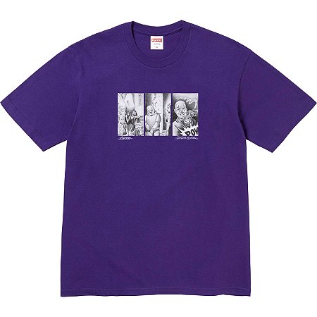 Supreme Camiseta Mister Cartoon Pow Roxa